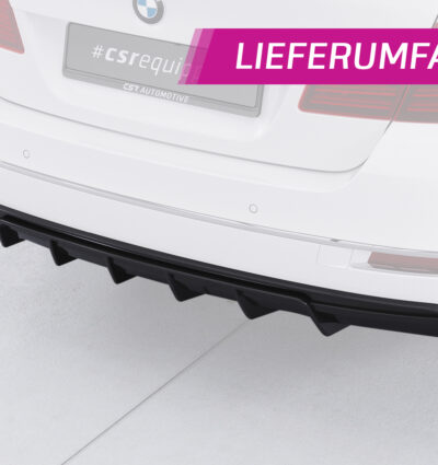 Diffuseur / Ajout de parechoc arrière pour BMW Série 5 (F10 / F11) finition de base (2010-2013) - Fabriqué en ABS (6 finitions au choix)