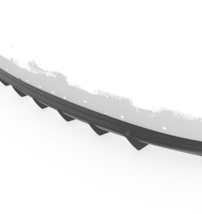 Diffuseur / Ajout de parechoc arrière pour BMW Série 5 (F10 / F11) finition de base (2010-2013) - Fabriqué en ABS (6 finitions au choix)