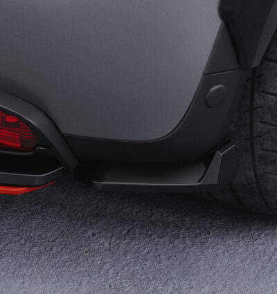 Diffuseur / Ajout de parechoc arrière pour Mini F56 Cooper SE (depuis 2021) - Fabriqué en ABS (6 finitions au choix)