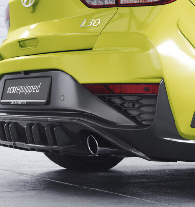 Diffuseur / Ajout de parechoc arrière pour Hyundai I30 (PD) N / N Performance (facelift) (depuis 09/2020) - Fabriqué en ABS (6 finitions au choix)