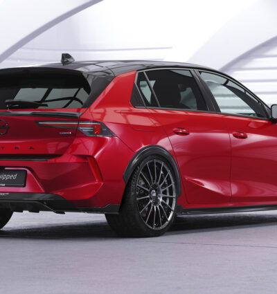 Diffuseur / Ajout de parechoc arrière pour Opel Astra L toutes carrosseries (hatchback / 5 portes) (depuis 2022) - Fabriqué en ABS (6 finitions au choix)