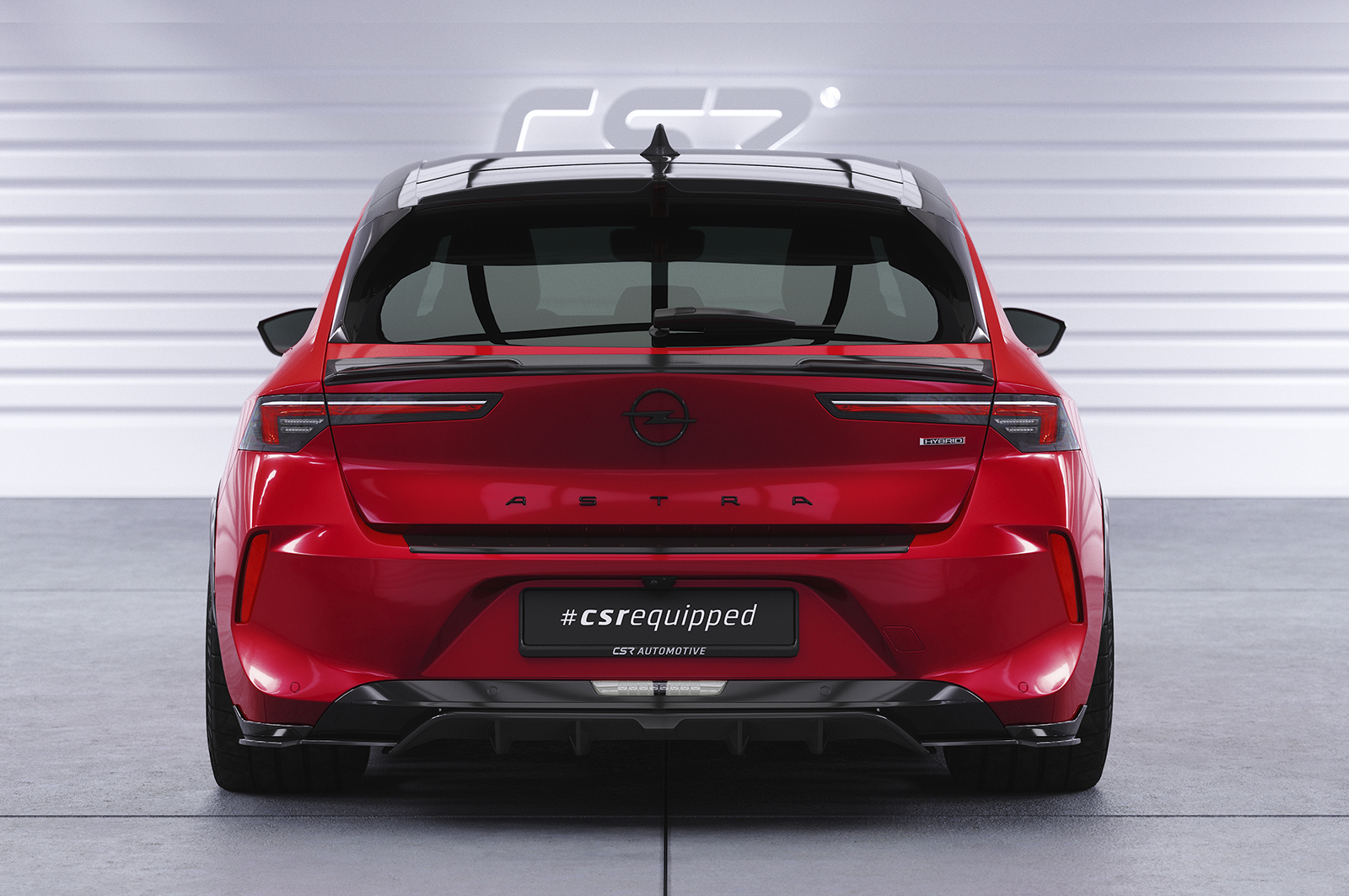 Diffuseur / Ajout de parechoc arrière pour Opel Astra L toutes carrosseries (hatchback / 5 portes) (depuis 2022) - Fabriqué en ABS (6 finitions au choix)