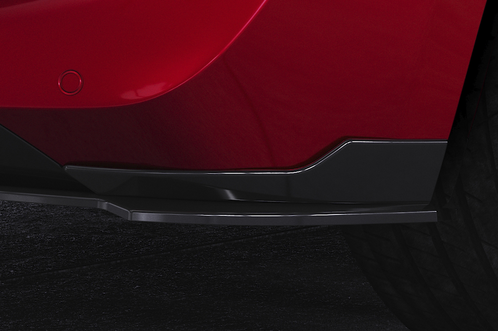 Diffuseur / Ajout de parechoc arrière pour Opel Astra L toutes carrosseries (hatchback / 5 portes) (depuis 2022) - Fabriqué en ABS (6 finitions au choix)