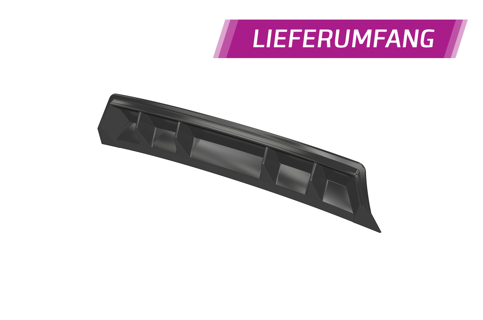 Diffuseur / Ajout de parechoc arrière pour Skoda Octavia 4 RS / RS Plus (depuis 2019) - Fabriqué en ABS (6 finitions au choix)