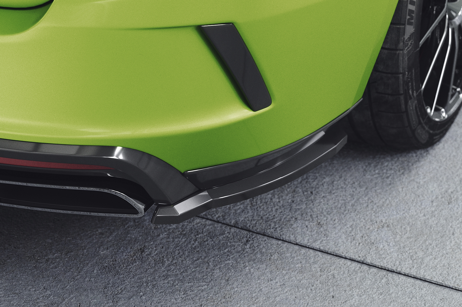 Diffuseur / Ajout de parechoc arrière pour Skoda Octavia 4 RS / RS Plus (depuis 2019) - Fabriqué en ABS (6 finitions au choix)