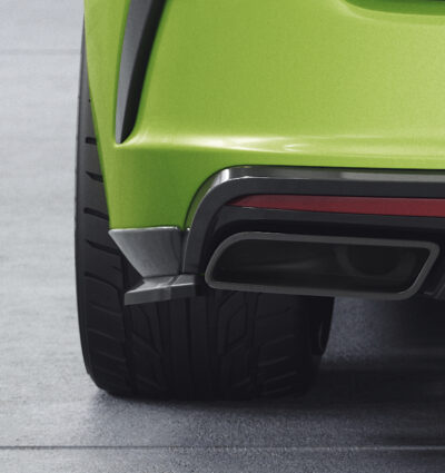 Diffuseur / Ajout de parechoc arrière pour Skoda Octavia 4 RS / RS Plus (depuis 2019) - Fabriqué en ABS (6 finitions au choix)