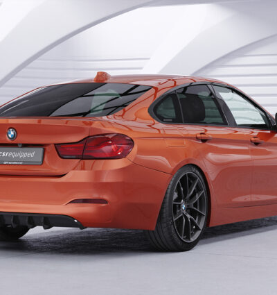 Diffuseur / Ajout de parechoc arrière pour BMW Série 4 (F36) Grand coupé (facelift) (2017-2021) - Fabriqué en ABS (6 finitions au choix)