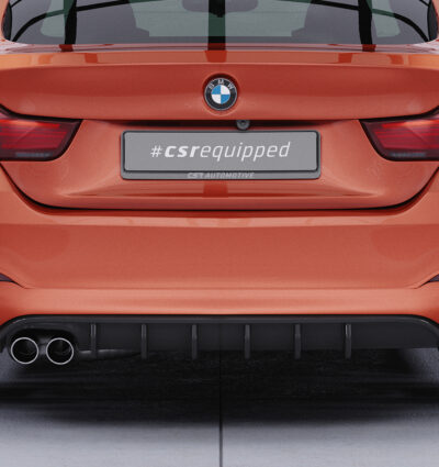 Diffuseur / Ajout de parechoc arrière pour BMW Série 4 (F36) Grand coupé (facelift) (2017-2021) - Fabriqué en ABS (6 finitions au choix)