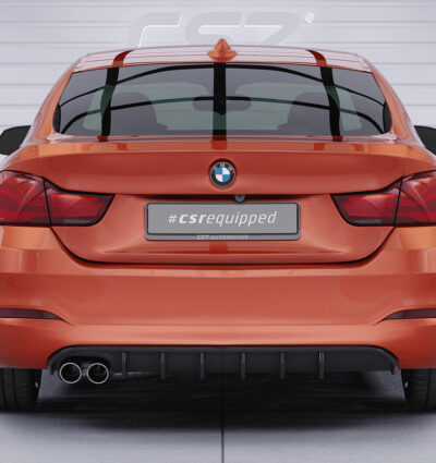 Diffuseur / Ajout de parechoc arrière pour BMW Série 4 (F36) Grand coupé (facelift) (2017-2021) - Fabriqué en ABS (6 finitions au choix)