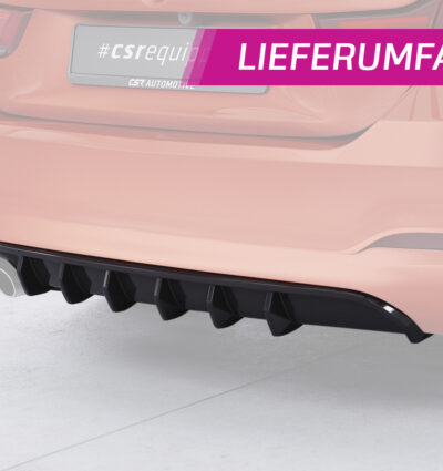 Diffuseur / Ajout de parechoc arrière pour BMW Série 4 (F36) Grand coupé (facelift) (2017-2021) - Fabriqué en ABS (6 finitions au choix)