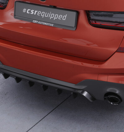 Diffuseur / Ajout de parechoc arrière pour BMW Série 3 G20 / G21 berline et break avec Pack M (2019-2022) - Fabriqué en ABS (6 finitions au choix)