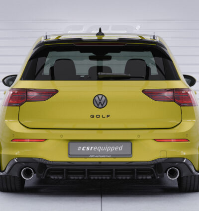 Diffuseur / Ajout de parechoc arrière pour VW Golf 8 (Typ CD) GTI (depuis 2020) - Fabriqué en ABS (6 finitions au choix)
