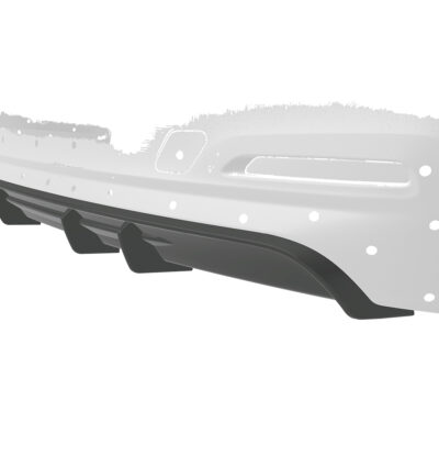 Diffuseur / Ajout de parechoc arrière pour BMW Série 3 F30 berline (facelift / facelift) (07/2015-06/2019) - Fabriqué en ABS (6 finitions au choix)