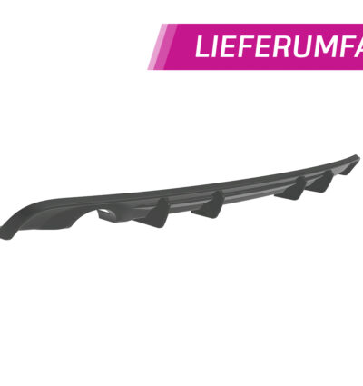 Diffuseur / Ajout de parechoc arrière pour BMW Série 3 F30 berline (facelift / facelift) (07/2015-06/2019) - Fabriqué en ABS (6 finitions au choix)