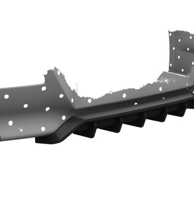 Diffuseur / Ajout de parechoc arrière pour BMW Série 6 E63 / E64 coupé et cabriolet (facelift) (2007-2010) - Fabriqué en ABS (6 finitions au choix)