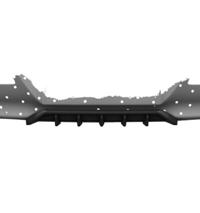 Diffuseur / Ajout de parechoc arrière pour BMW Série 6 E63 / E64 coupé et cabriolet (facelift) (2007-2010) - Fabriqué en ABS (6 finitions au choix)
