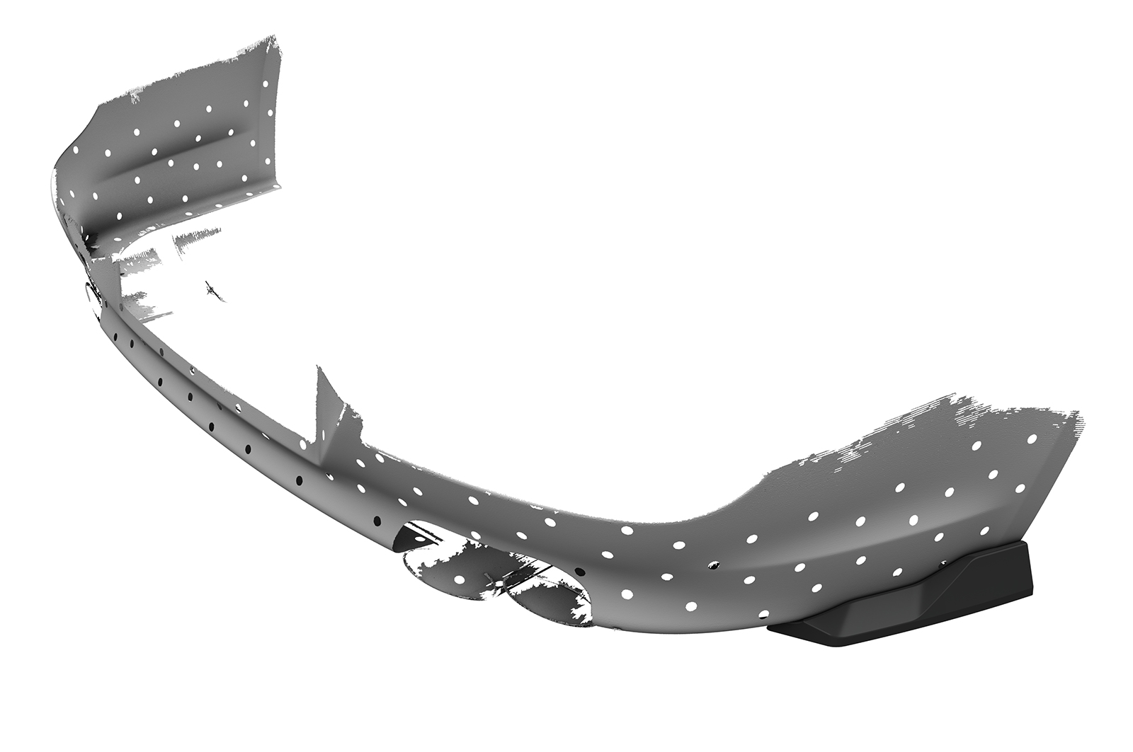 Diffuseur / Ajout de parechoc arrière pour BMW Série 6 E63 / E64 coupé et cabriolet (facelift) (2007-2010) - Fabriqué en ABS (6 finitions au choix)
