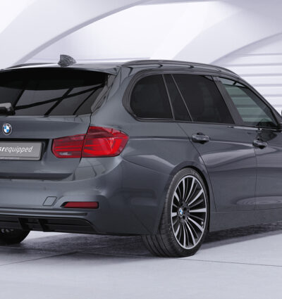 Diffuseur / Ajout de parechoc arrière pour BMW Série 3 F30 / F31 berline et break (facelift / facelift) (07/2015-06/2019) - Fabriqué en ABS (6 finitions au choix)