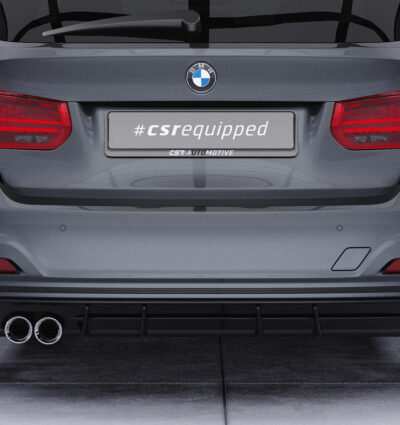 Diffuseur / Ajout de parechoc arrière pour BMW Série 3 F30 / F31 berline et break (facelift / facelift) (07/2015-06/2019) - Fabriqué en ABS (6 finitions au choix)