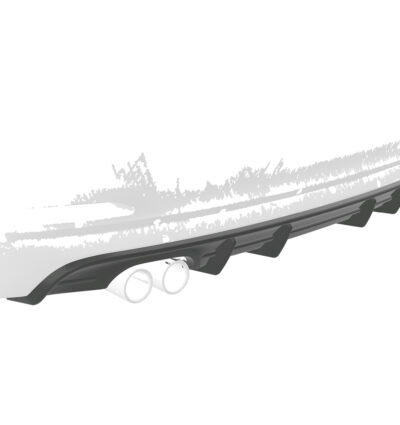 Diffuseur / Ajout de parechoc arrière pour BMW Série 3 F30 / F31 berline et break (facelift / facelift) (07/2015-06/2019) - Fabriqué en ABS (6 finitions au choix)
