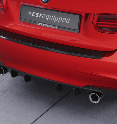 Diffuseur / Ajout de parechoc arrière pour BMW Série 3 F30 berline avec Pack M (2011-2019) - Fabriqué en ABS (6 finitions au choix)