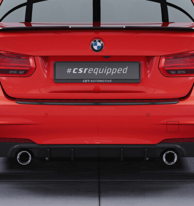 Diffuseur / Ajout de parechoc arrière pour BMW Série 3 F30 berline avec Pack M (2011-2019) - Fabriqué en ABS (6 finitions au choix)