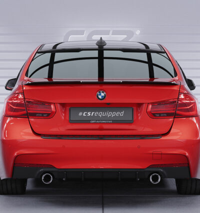 Diffuseur / Ajout de parechoc arrière pour BMW Série 3 F30 berline avec Pack M (2011-2019) - Fabriqué en ABS (6 finitions au choix)