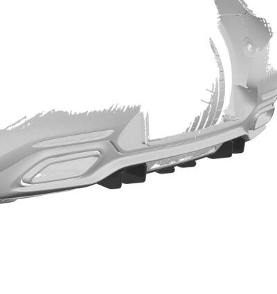 Diffuseur / Ajout de parechoc arrière pour Mercedes Benz AMG GT (190) toutes carrosseries (03/2017-12/2021) - Fabriqué en ABS (6 finitions au choix)