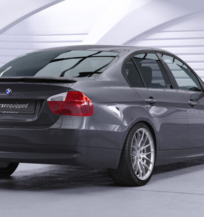 Becquet / Extension CAP pour BMW Série 3 E90 berline (01/2005-10/2011) - Fabriqué en ABS (6 finitions au choix)