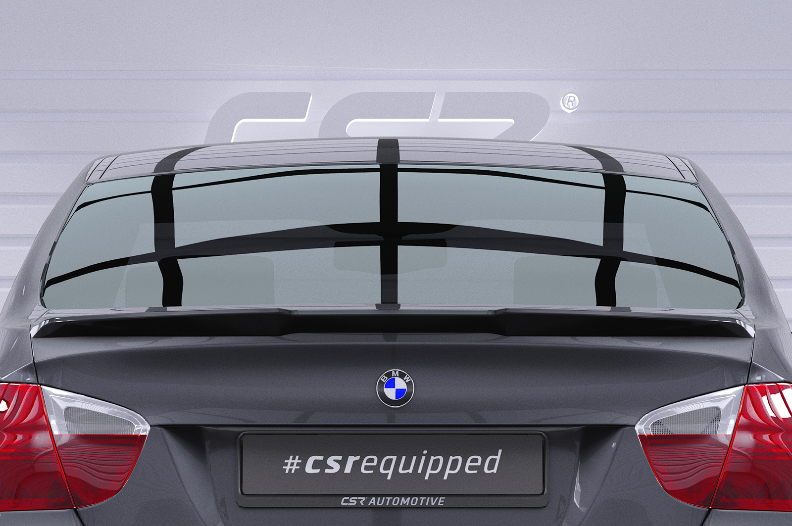 Becquet / Extension CAP pour BMW Série 3 E90 berline (01/2005-10/2011) - Fabriqué en ABS (6 finitions au choix)