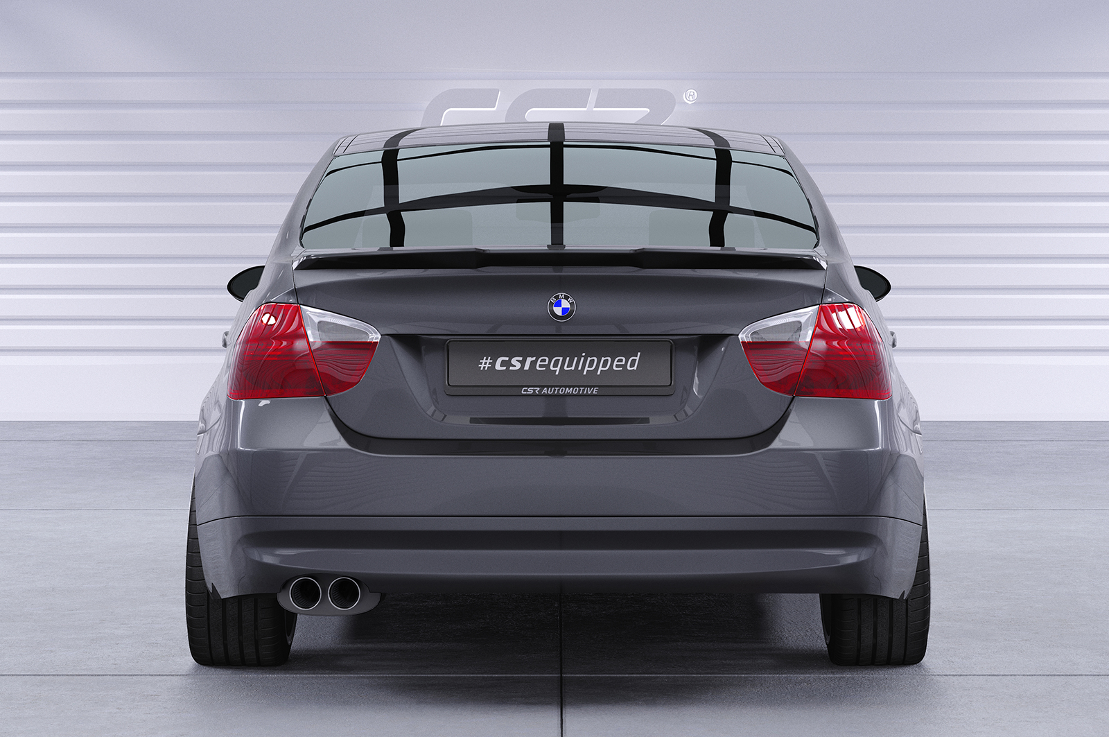 Becquet / Extension CAP pour BMW Série 3 E90 berline (01/2005-10/2011) - Fabriqué en ABS (6 finitions au choix)