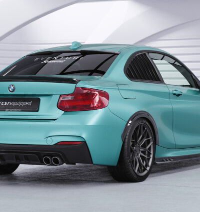 Becquet / Extension CAP pour BMW Série 2 (F22) coupé (11/2013-06/2021) - Fabriqué en ABS (6 finitions au choix)