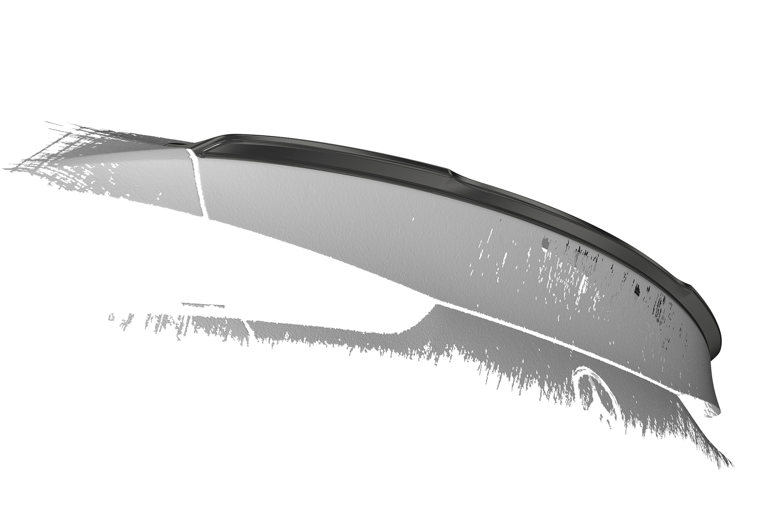 Becquet / Extension CAP pour Mercedes-Benz GLE (C167) coupé (depuis 2019) - Fabriqué en ABS (6 finitions au choix)
