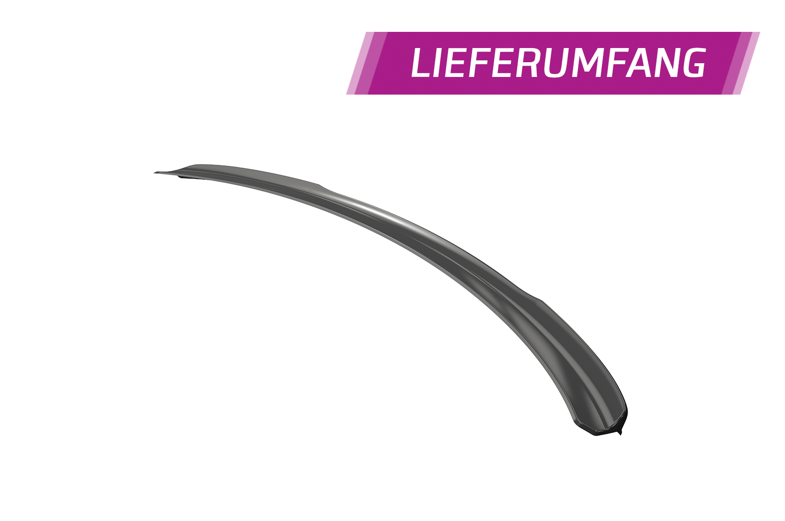 Becquet / Extension CAP pour Mercedes-Benz GLE (C167) coupé (depuis 2019) - Fabriqué en ABS (6 finitions au choix)