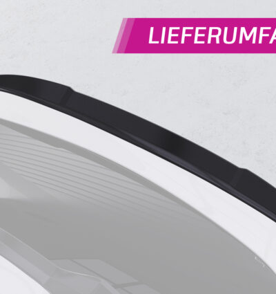 Becquet / Extension CAP pour BMW X4 G02 toutes carrosseries (incl. Pack M / M40i et M40d) (depuis 2018) - Fabriqué en ABS (6 finitions au choix)