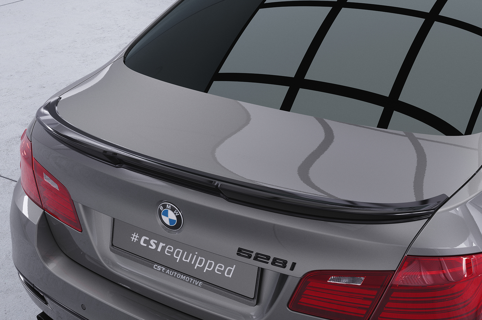 Becquet / Extension CAP pour BMW Série 5 (F10) berline (01/2010-01/2017) - Fabriqué en ABS (6 finitions au choix)