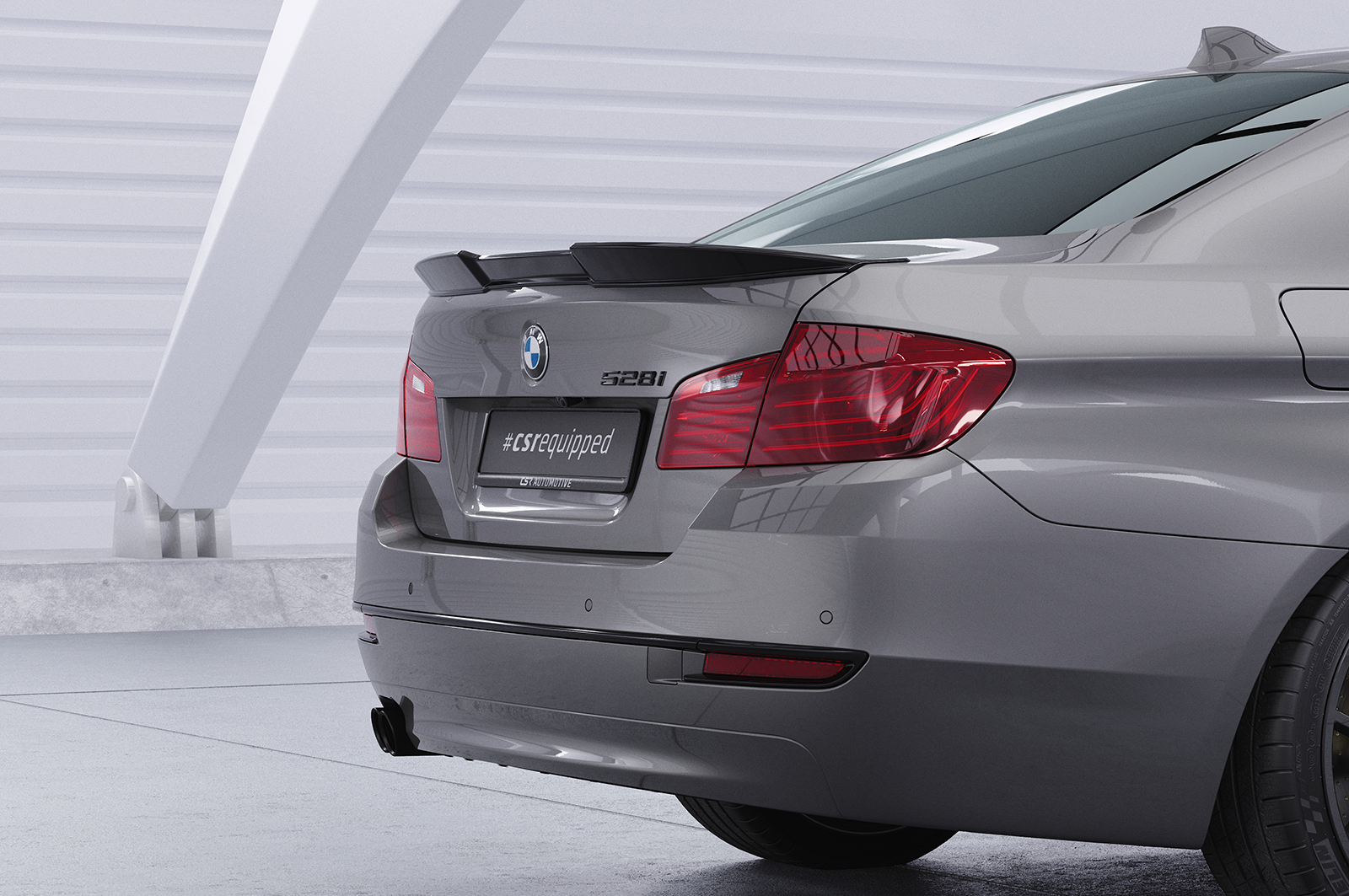 Becquet / Extension CAP pour BMW Série 5 (F10) berline (01/2010-01/2017) - Fabriqué en ABS (6 finitions au choix)