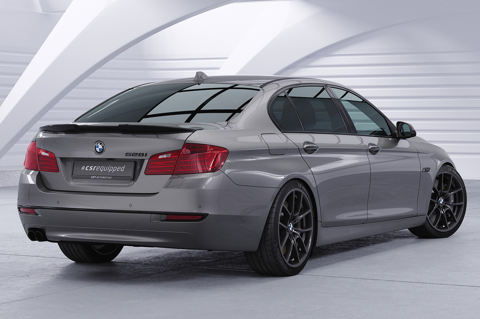 Becquet / Extension CAP pour BMW Série 5 (F10) berline (01/2010-01/2017) - Fabriqué en ABS (6 finitions au choix)