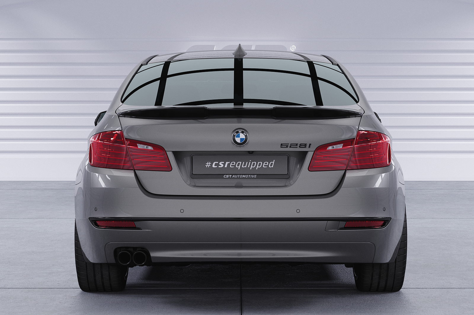 Becquet / Extension CAP pour BMW Série 5 (F10) berline (01/2010-01/2017) - Fabriqué en ABS (6 finitions au choix)