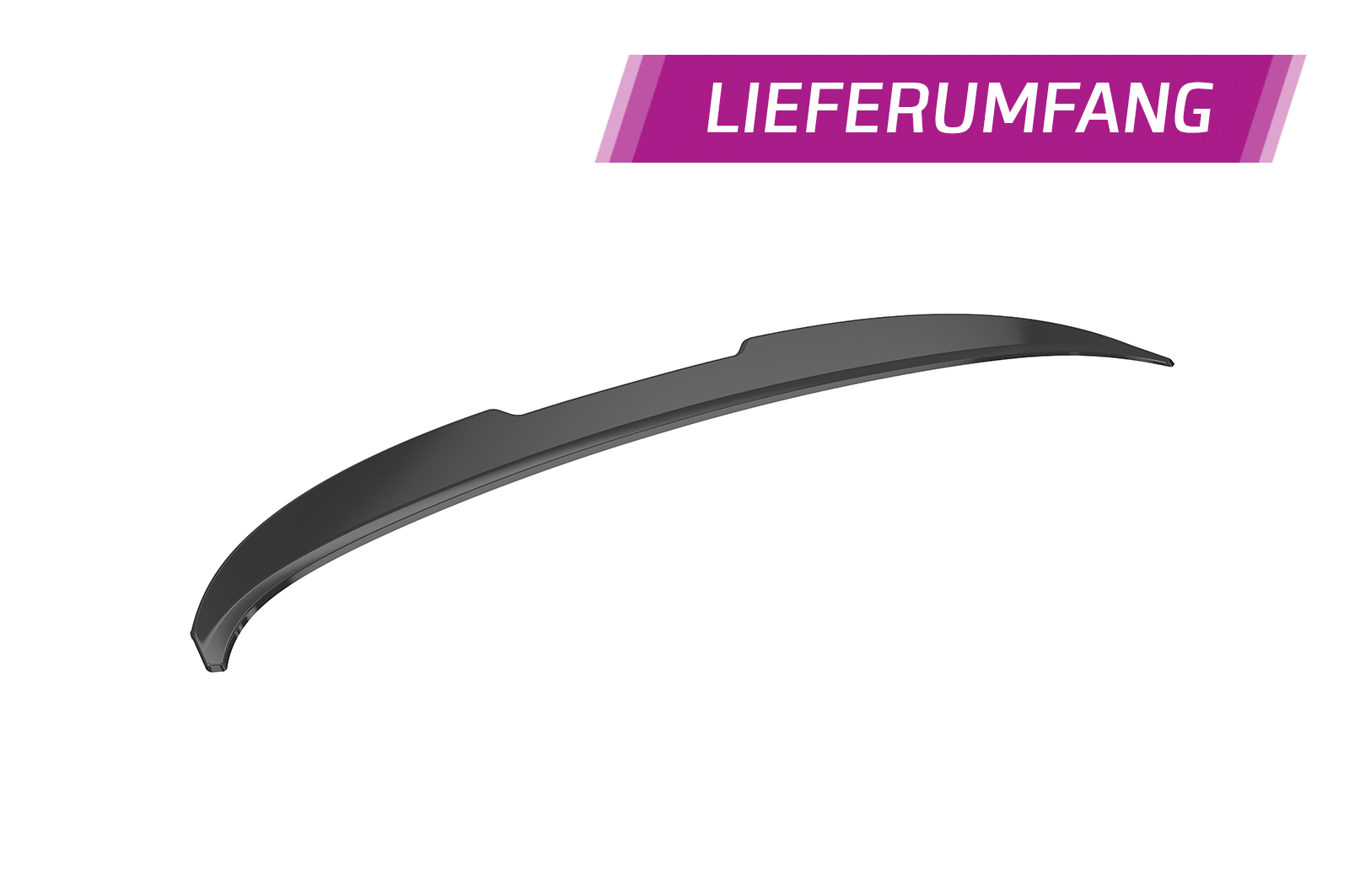 Becquet / Extension CAP pour BMW Série 5 (F10) berline (01/2010-01/2017) - Fabriqué en ABS (6 finitions au choix)