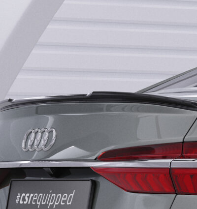 Becquet / Extension CAP pour Audi A6 C8 Typ (4K / F2) berline (depuis 2018) - Fabriqué en ABS (6 finitions au choix)