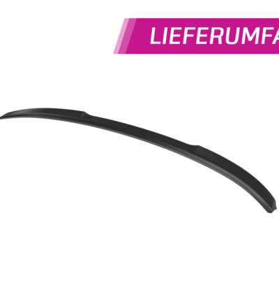 Becquet / Extension CAP pour Audi A6 C8 Typ (4K / F2) berline (depuis 2018) - Fabriqué en ABS (6 finitions au choix)