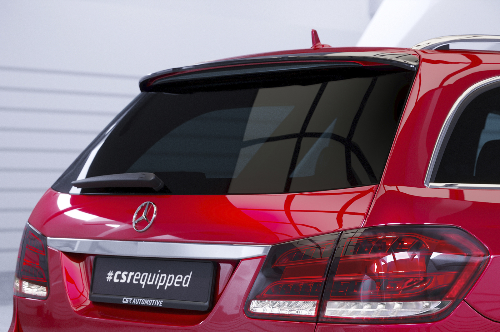 Becquet / Extension CAP pour Mercedes-Benz Classe E S212 T-Modell (2009-2016) - Fabriqué en ABS (6 finitions au choix)