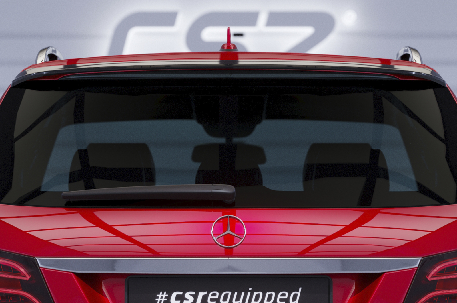 Becquet / Extension CAP pour Mercedes-Benz Classe E S212 T-Modell (2009-2016) - Fabriqué en ABS (6 finitions au choix)