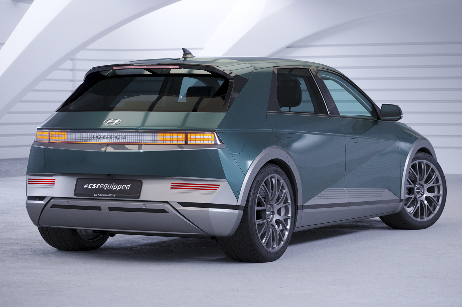 Becquet / Extension CAP pour Hyundai Ioniq 5 toutes carrosseries (depuis 2021) - Fabriqué en ABS (6 finitions au choix)