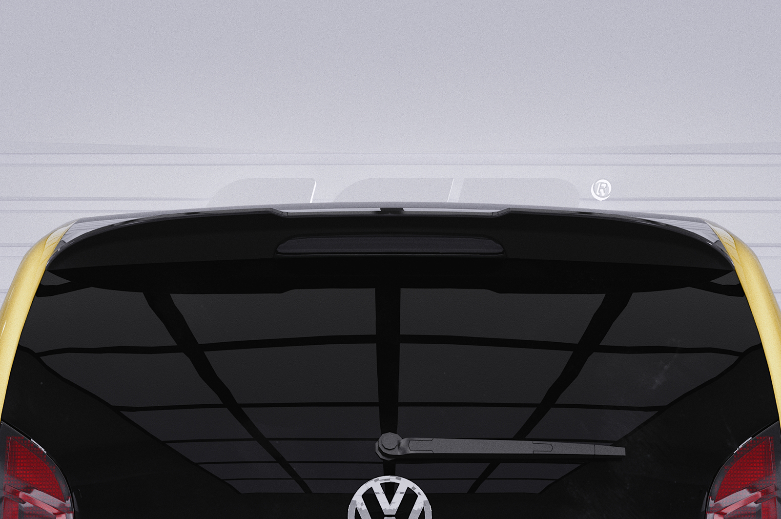 Becquet / Extension CAP pour VW up! toutes carrosseries finition de base (depuis 2011) - Fabriqué en ABS (6 finitions au choix)