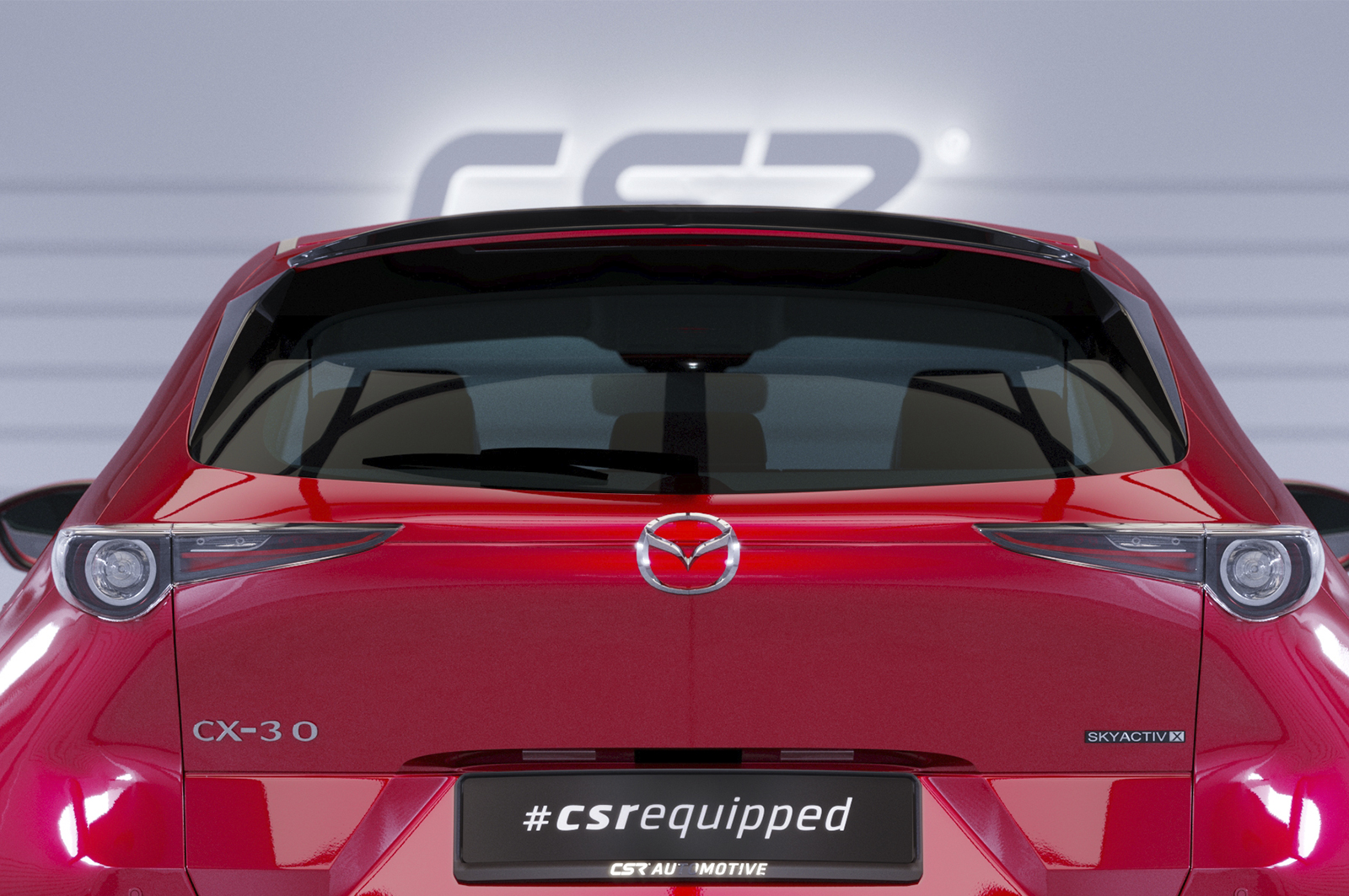 Becquet / Extension CAP pour Mazda CX-30 toutes carrosseries (depuis 2019) - Fabriqué en ABS (6 finitions au choix)