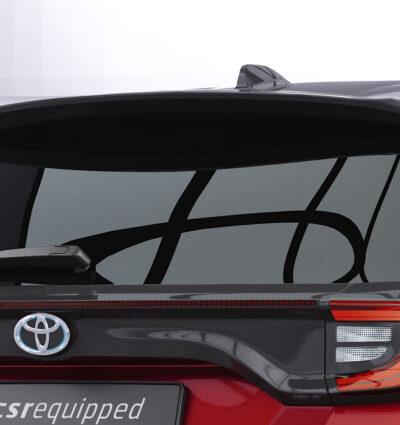 Becquet / Extension CAP pour Toyota Yaris 4 (XP21) toutes carrosseries (depuis 2021) - Fabriqué en ABS (6 finitions au choix)