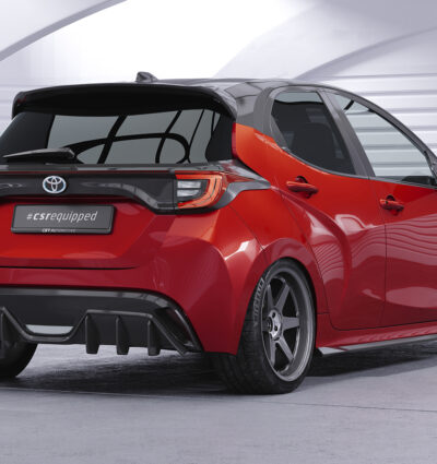 Becquet / Extension CAP pour Toyota Yaris 4 (XP21) toutes carrosseries (depuis 2021) - Fabriqué en ABS (6 finitions au choix)