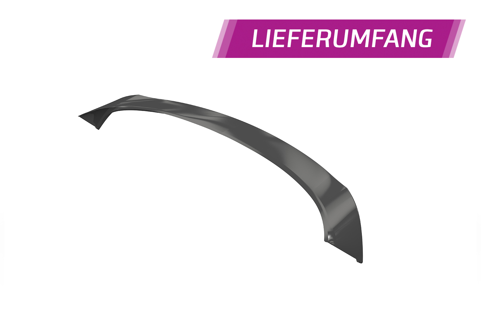 Becquet / Extension CAP pour Toyota Yaris 4 (XP21) toutes carrosseries (depuis 2021) - Fabriqué en ABS (6 finitions au choix)